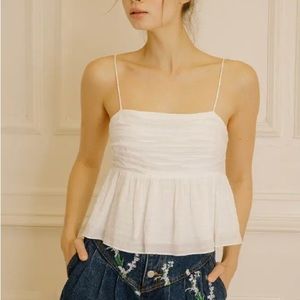 Monochromatic Babydoll Top